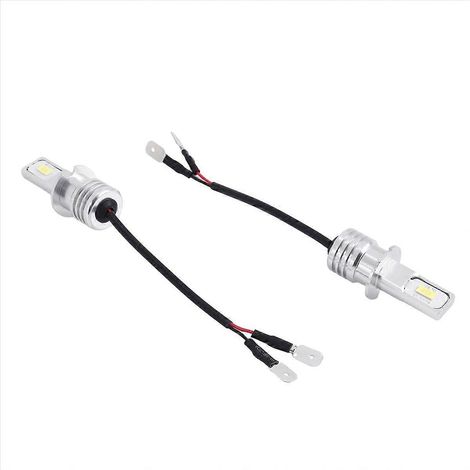 Set mit 2 ultrahellen H3-LED-Scheinwerfern, 100 W, 10.000 lm, Nebelscheinwerfern (1/5)