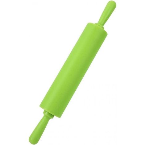 Rouleau à pâtisserie, rouleau à pâtisserie en silicone coloré restaurant outil de roulement de pâte à biscuits de pain fait maison(vert) (1/5)