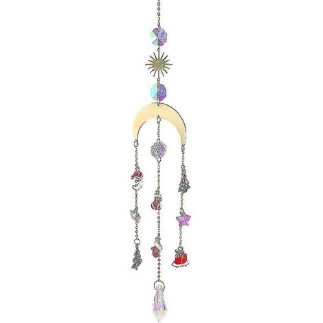 Carillon éolien féerique ange, girouette romantique en métal, clochettes musicales à suspendre, décoration extérieure pour jardin, terrasse, cour, fenêtres et portes
