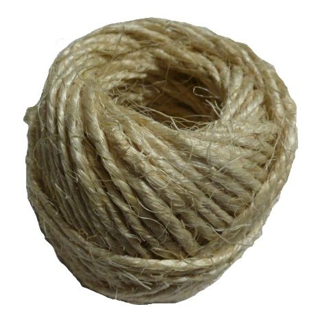 Ficelle Colis Sisal 250g Sisal Naturel Biodégradable - Corderies Tournonaises