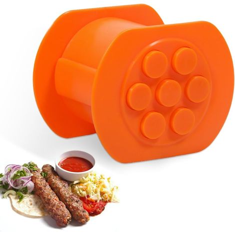1 Pièce Presse à Cevapcici 7 Trous, Machine Manuelle Saucisses, Accessoire Cuisine Maison (1/5)