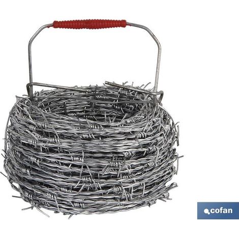 Stacheldraht verzinkt (1,7 mm x 50 m) COFAN 10601041 (1/3)