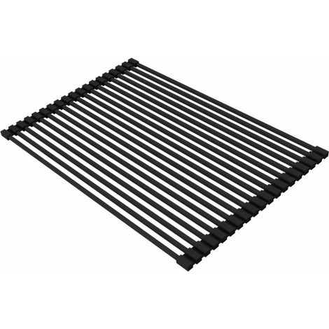 Elleci ARS023BK tapis anti-dérapant d'évier