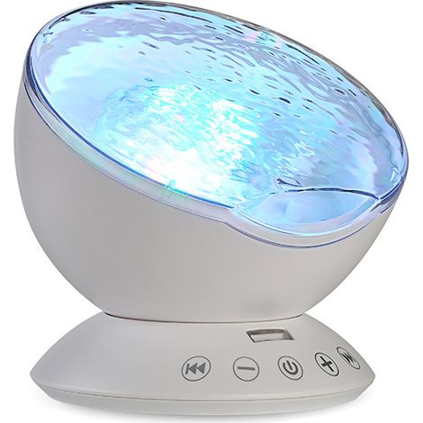 Projecteur LED ciel étoilé Galaxy Planetarium avec télécommande, veilleuse Polarlicht, effets Aurora, bruit blanc et étoiles pour enfants et adultes Décoration