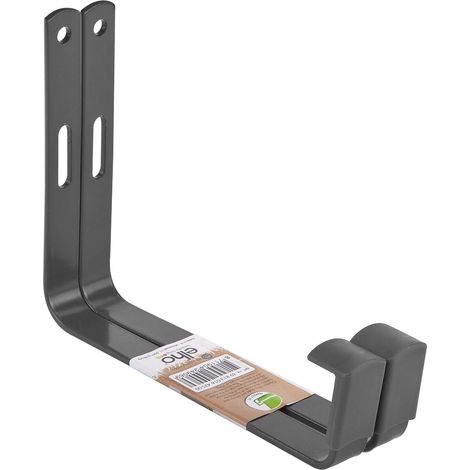 Elho Green Basics Wall Bracket Metal Anthracite Accessori Varie forme