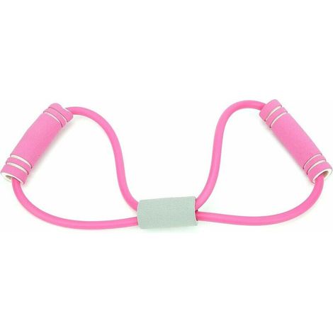 Figure 8 Bande de résistance, 8 bandes d'exercice de corde de traction de yoga en forme pour les bras, le dos, l'épaule, le cou, l'étirement des bandes de yoga, la boucle d'exercice (1/5)