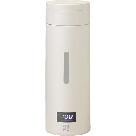 Tragbarer 500-ml-Wasserkocher aus 304er Edelstahl mit Wärmeisolierung zum Erhitzen von Wasser (1/5)