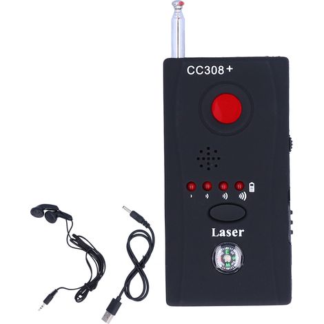 Caméra sans fil, détecteur filaire, Scanner d'écoute de bogues, pour hôtels, toilettes, dressing (1/5)