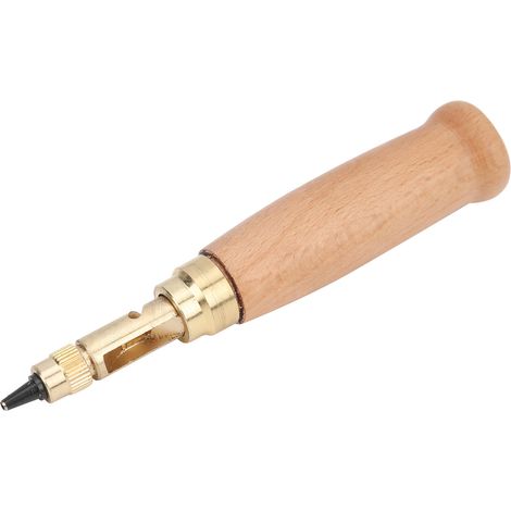 Kit d'outils pour perforer les ceintures soi-même, pour la fabrication artisanale de cuir. Perforatrice avec aimant faible. (1/5)