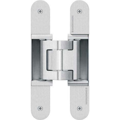 Charnière et paumelle invisible TECTUS TE540 100 kg - argent - SIMONSWERK (1/5)
