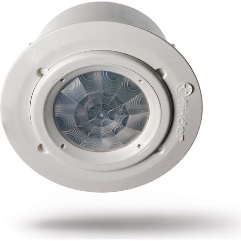 Détecteur mouvement infrarouge 1NO 10A 24V AC DC contact sec à encastrer FINDER 183100240300PAS