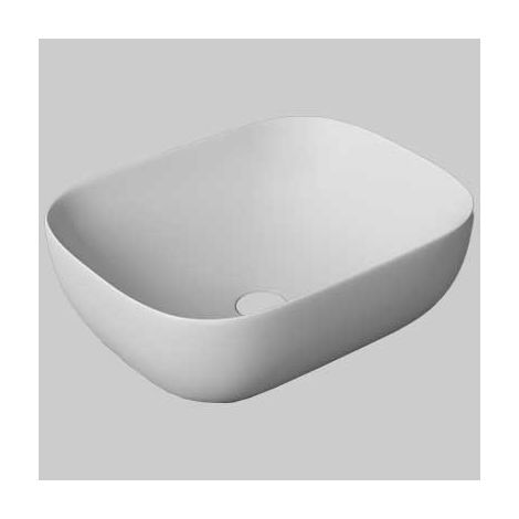 Lavaggio da appoggio rettangolare 50x40 cm