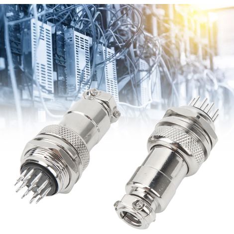 Connecteur BEM20-14L pour l'aviation (prise et fiche) 20 mm (1/5)