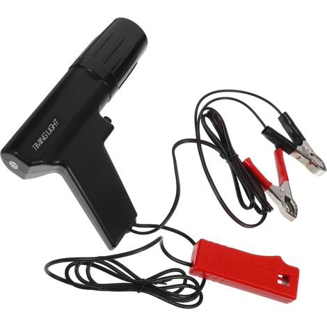 Lampe Stroboscopique Pour Testeur De Bobine Allumage Outil Numérique Pour Détecteur De Calage Moteur Automobile Et Moto (1/5)