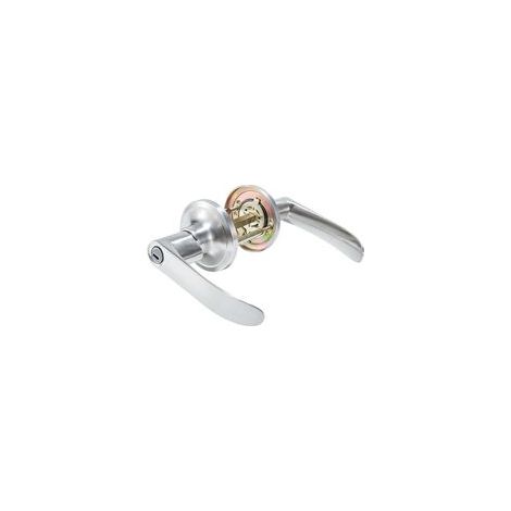 Türgriffe mit Hebelmechanismus, schlüsselloser Türgriff für Badezimmer und Schlafzimmer, Innentürschloss aus Zinklegierung, modernes Design (1/5)