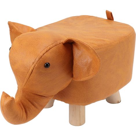Tabouret rembourré pour Animaux, Coffre-fort, Joli Repose-pieds pour Animaux Doux et Silencieux, Forte capacité Portante pour Adultes pour Salle de Jeux pour Jardin d'enfants pour Personnes âgées.