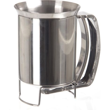 Distributeur de pâte à gâteau en inox de 800 ml pour portions semi-liquides – Ustensile de cuisine pratique avec livraison gratuite (1/3)
