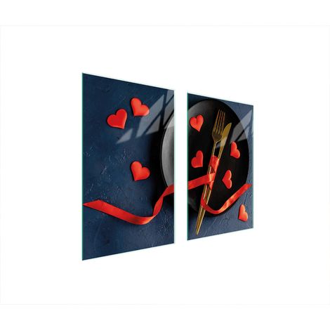 PLACA PROTECTORA DE VIDRIO PARA ESTUFA 75x52 CORAZÓN (1/5)