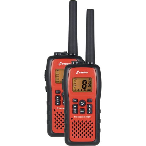 Stabo Freecomm 850 20851 Talkie-walkie PMR jeu de 2 S728111 (1/4)