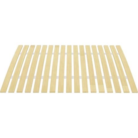 Lit à sommier à lattes avec 17 lattes 100x200 (1/5)