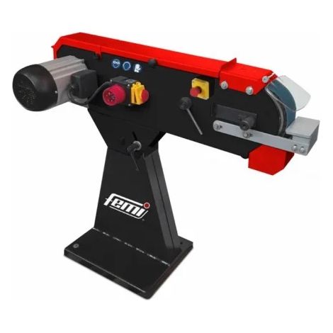 Ponceuse à bande horizontale FEMI avec socle - Monophasé 2200W Bande 75x2000 mm - 8265020 (1/3)