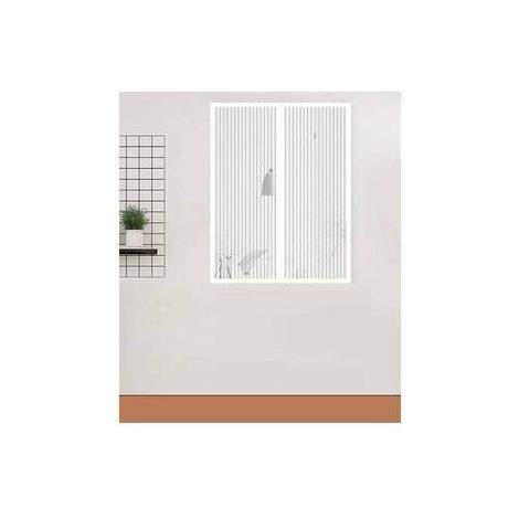 ZANZARIERA MAGNETICA P/FINESTRA 120X160CM BIANCO