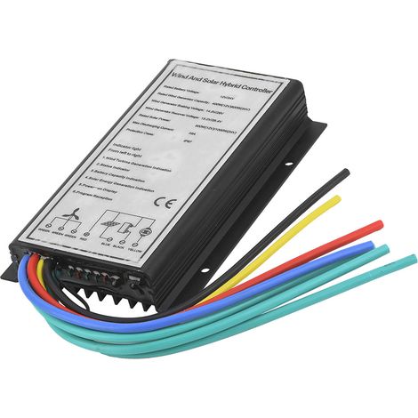 12/24V 400/800W Windkraft 500/1000W Solar-Hybrid-Laderegler (1/5)