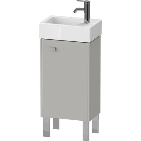 Meuble sous-vasque BRIOSO 570x364x239mm ouverture droite beton