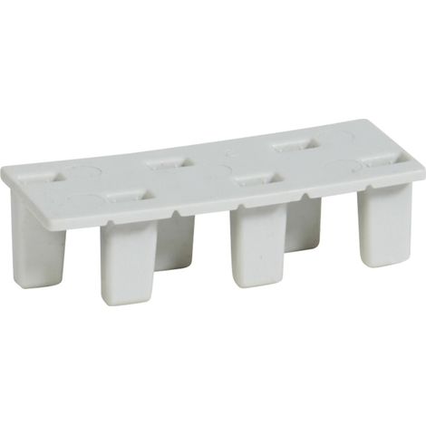 Legrand – Accessoire de protection des dents pour peigne tétrapolaire – 3 modules – Installation sur peignes à vis – Pour environnements techniques (1/2)