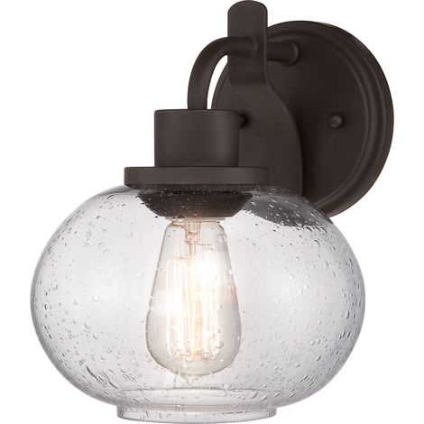 Applique Contemporanea Trilogy Metallo Bronzo Antico 1 Luce E27 (1/4)