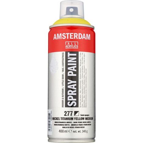 Bombe de peinture Amsterdam 400ml jaune titane nickel moyen (1/2)