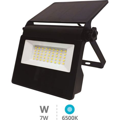 Projecteur solaire LED Kumira Mini avec capteur 7W 6500K IP65 Noir (1/2)