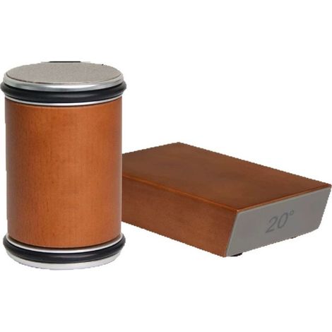 Couteau de cuisine - Aiguiseur de couteaux roulant - Kit d'outils d'affûtage de couteaux, pierre à aiguiser magnétique avec pierre à aiguiser