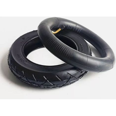 KLVGTIFS PU - Chambre à air et pneus Pure Air Pro Decent ou Riley 10" 2,125 à valve coudée, 10 x 2,125 pouces. (1/5)