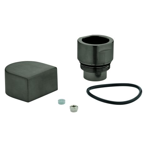 Umstellknopf 48494 für 3-/4-Loch EH-Wannenkomb. hard graphite gebürstet (1/2)