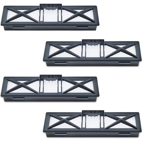 FOREHILL 4-teiliges Filterset für Neato Botvac Connected D-Serie (D7, D3, D4, D5, D6, D70, D75, D80, D85), Ersatzteile für alle Serien