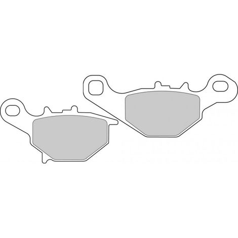 Plaquette de frein Semi-Métal Eco-Friction Route - R90 (1/2)