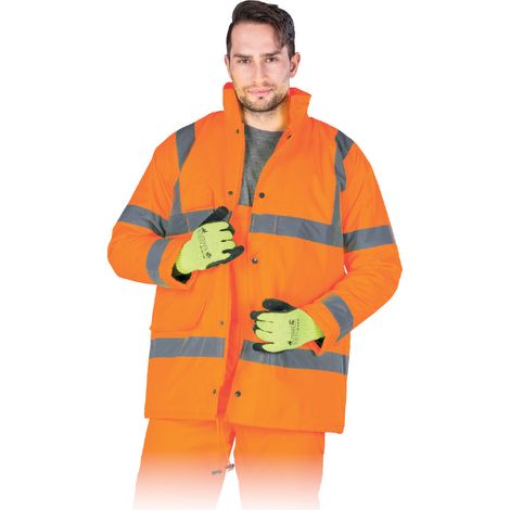 Warnschutzjacke in versch. Größen M