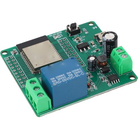 Module relais sans fil WiFi Bluetooth BLE unidirectionnel, module de commutation WiFi intelligent, AC90 à 250 V (1/5)