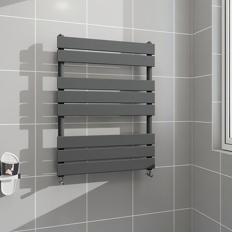 AICA Towel Rail Radiator Designer Central Heating Anthracite 800x600mm