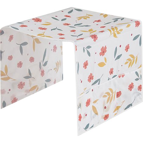 Funda protectora para frigorífico de 51 x 21 pulgadas con bolsillos de almacenamiento, funda decorativa para lavadora y horno microondas con bolsillos laterales de almacenamiento.