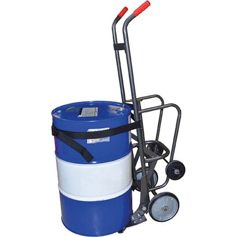 Carrello per fusti ribaltabile assistito - Capacità 500 kg - DF50 (1/5)