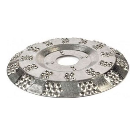 Disco acciaio inox abrasivi, grattino per legno-pvc, 115x22x0,5