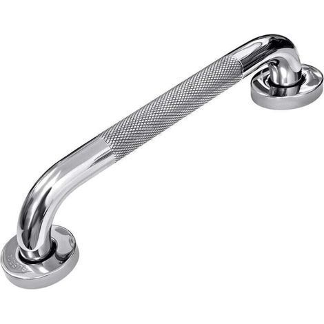 Barre d'appui antidérapante pour salle de bain, poignées de sécurité en acier inoxydable, barre d'équilibre moletée pour baignoire, rampes d'assistance pour douche, barre d'appui pour personnes (1/4)