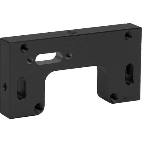 Supports de pare-chocs en alliage d'aluminium, accessoires compatibles avec les voitures crawler 1/12 MN90, MN91, MN45, MN96 et MN99 (noir).