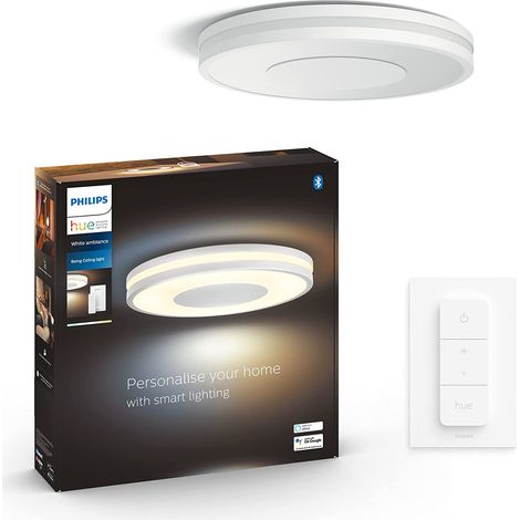 Philips Hue Being Plafonnier (Blanc) Lumière blanche chaude à froide - Comprend 1 Variateur de lumière - White Ambiance (1/10)