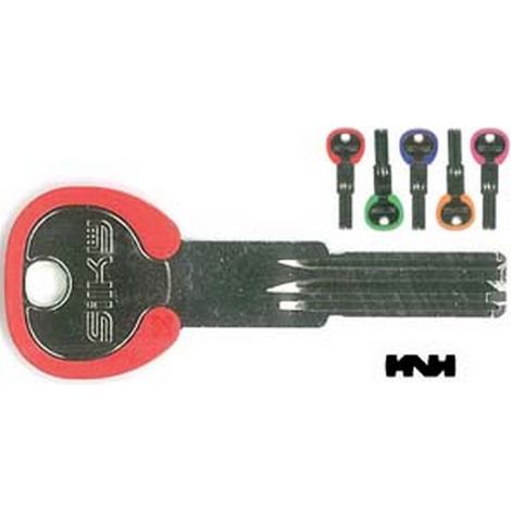 5PZ CHIAVI PUNZONATE CILINDRI AGB 6 SPINE AGB9DZ AGB9DZ silky 5 colori