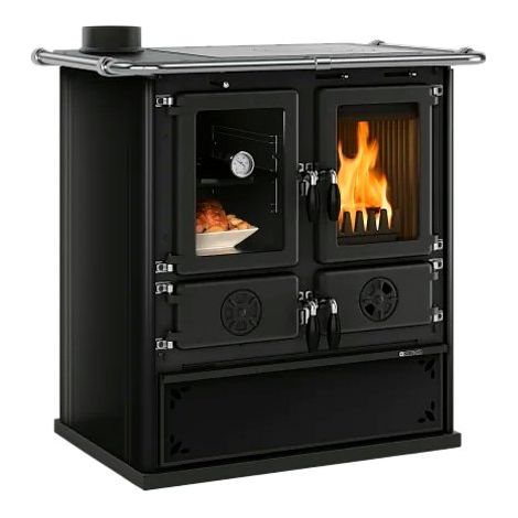 Cucina legna Nordica Sinistra Vst 16 Steel 3003980