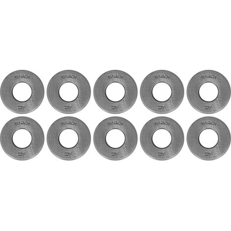 Kit de 10 roulements à billes à simple effet 51201 pour équipement - Pièces de rechange (1/5)