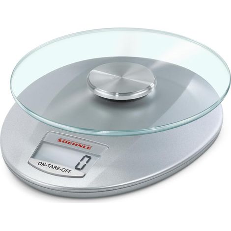 Balance de Cuisine Roma Silver, Balance Culinaire Électronique 5 kg (1/4)